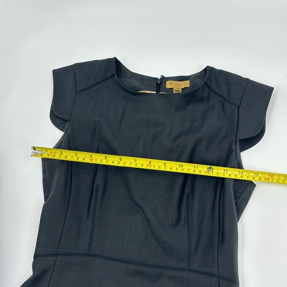 TED BAKER LONDON Women’s Gray Tailored Mini Dress Size 1 (US 2-4) EUC - Picture 10 of 17